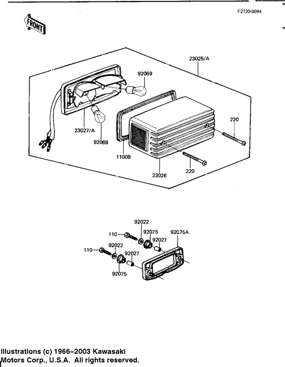 Taillight unit ass`y
