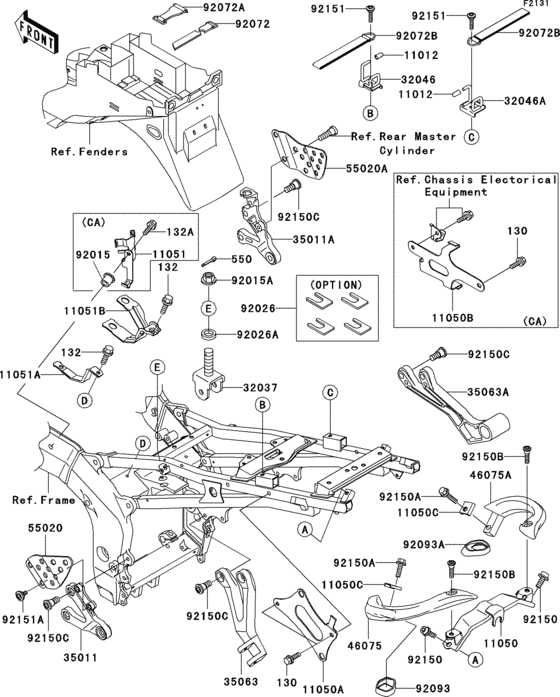 Frame fittings(1/2)