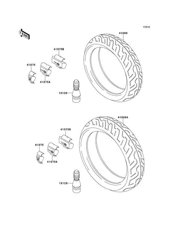 ZX1100 Покрышки