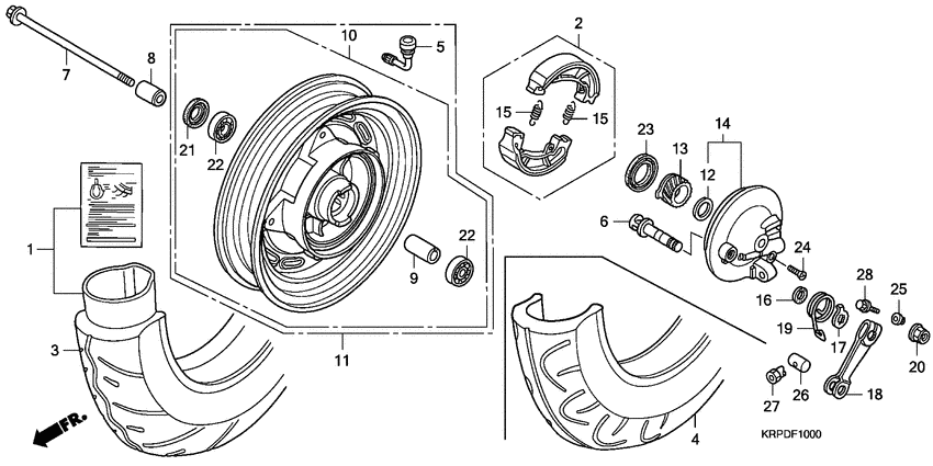 Transom + tube