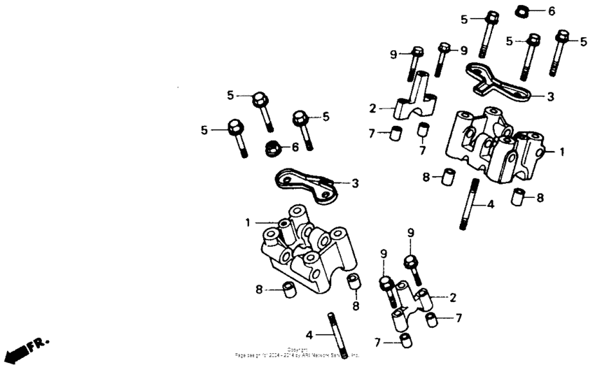 Camshaft holder