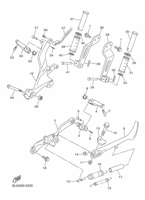 Stand & footrest