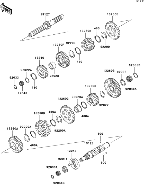  Transmission(vn1500-n1h / n2h)