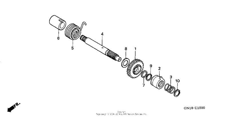 XR80R Кик стартер