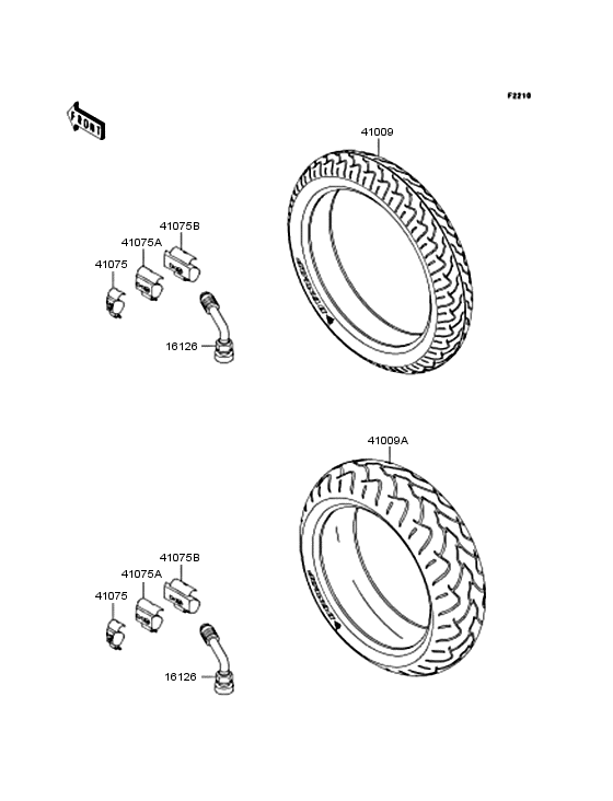 ZX1200 Покрышки