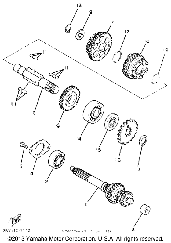 PW80D Трансмиссия