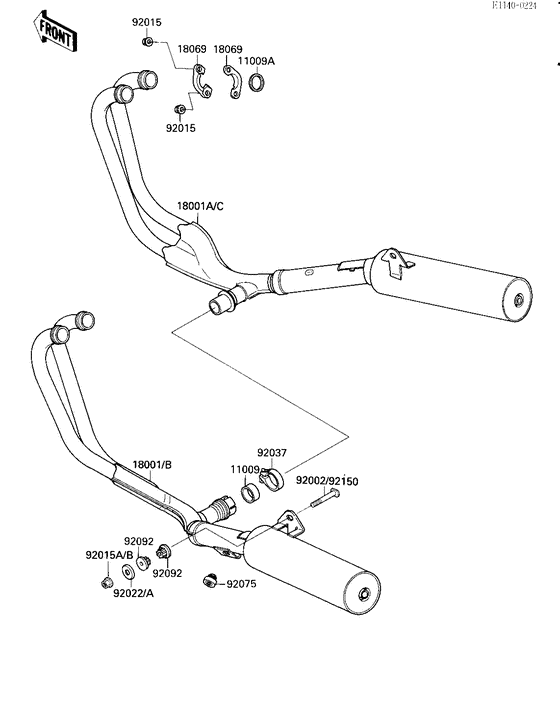Muffler comp