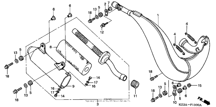 Expansion chamber ('02-'04)