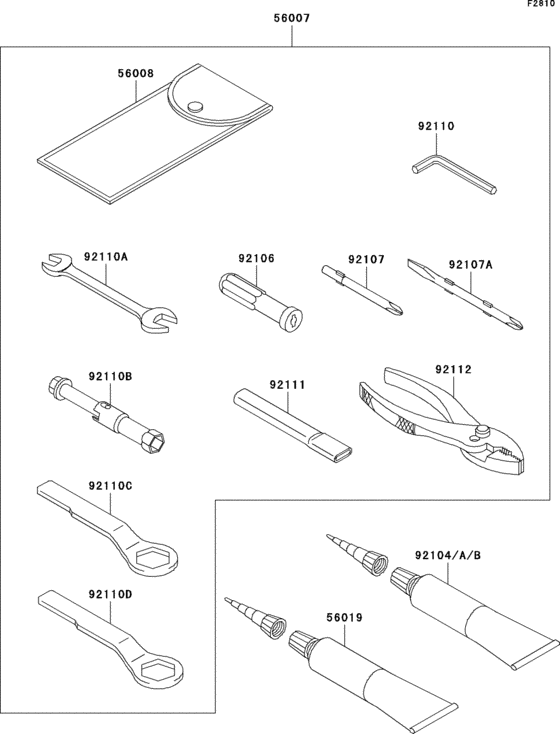 Owner`s tools(m7f-m9f)