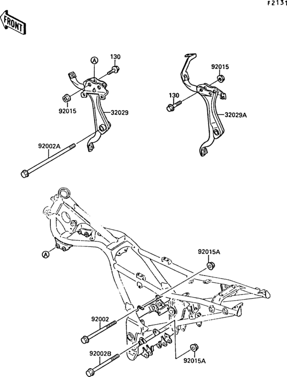 EX250 Рама ,крепежные детали