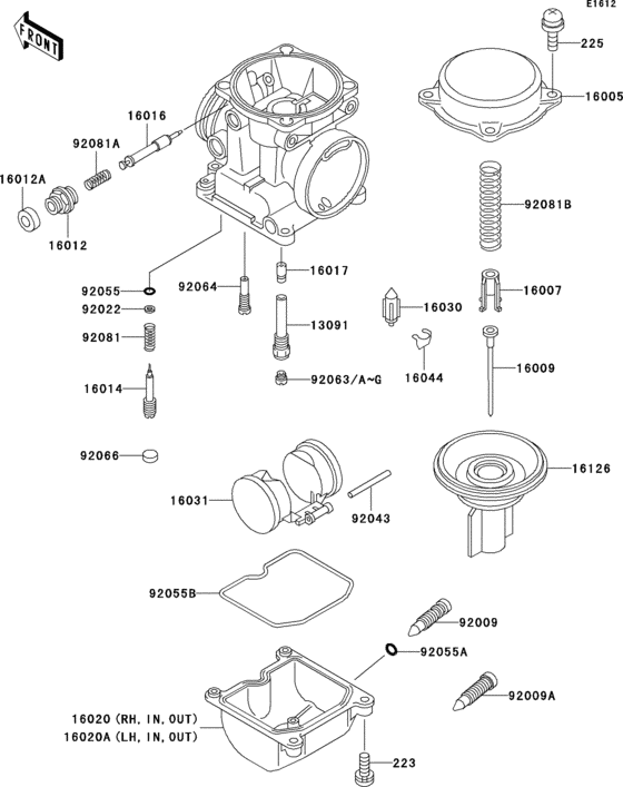 Carburetor parts(1/2)