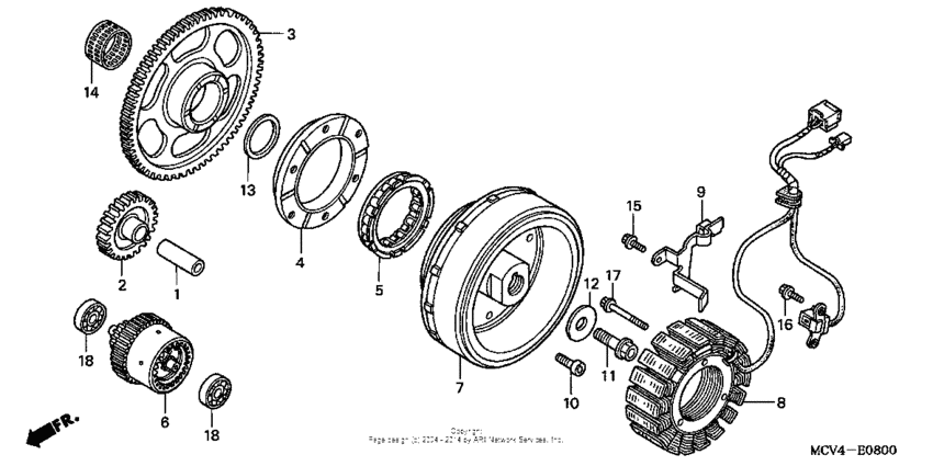 VTX1800R Генератор