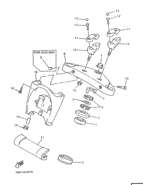 XVZ13AH Управление