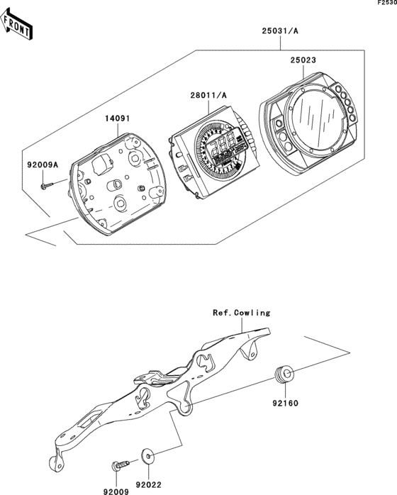 ZX636 Приборы