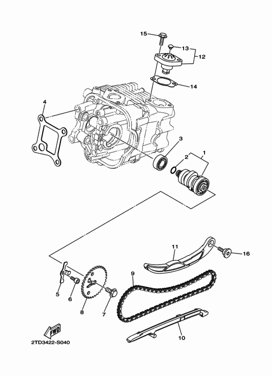 Camshaft & chain
