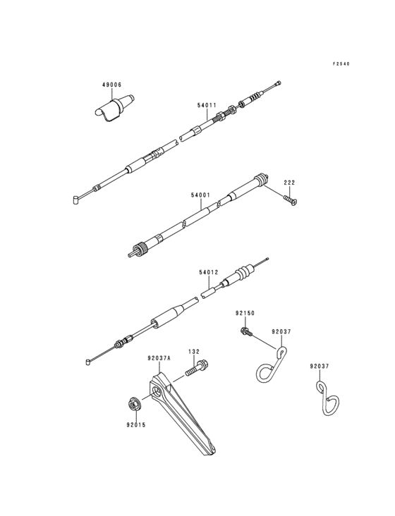  Тросы управления