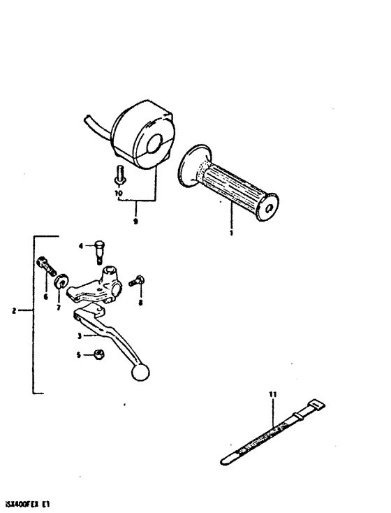 Left handle switch