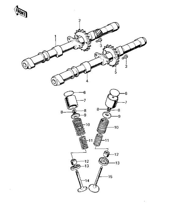 Camshafts/valves