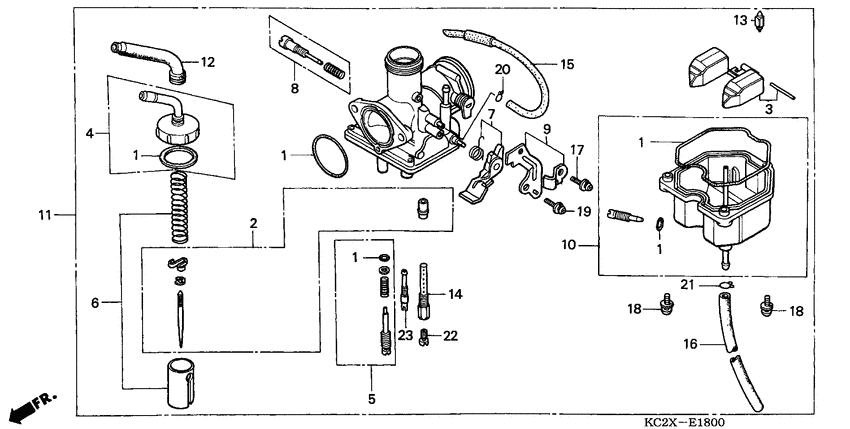 Carburetor assy