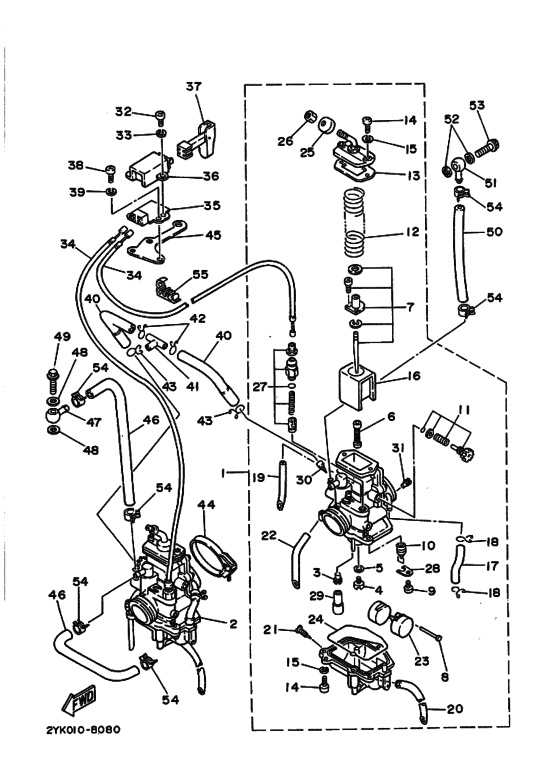 Carburetor assy