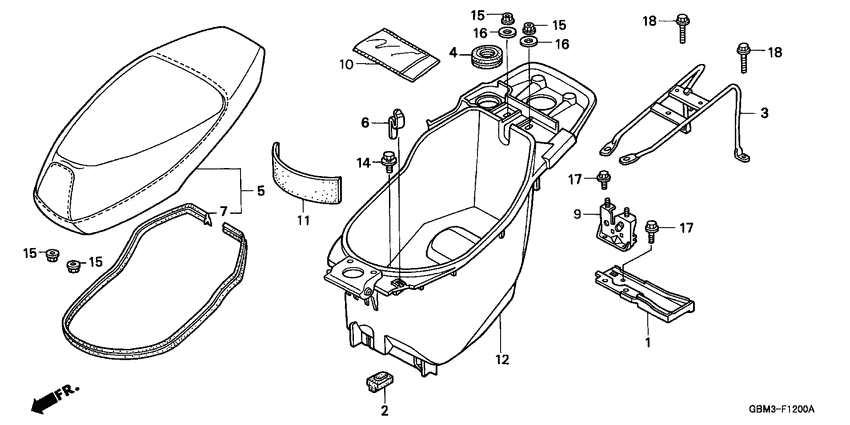 Seat/luggage box