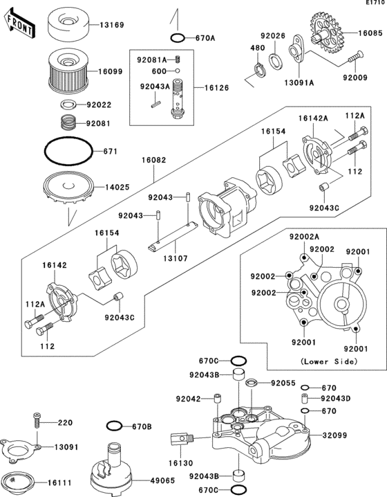 Oil pump/oil filter(1/2)