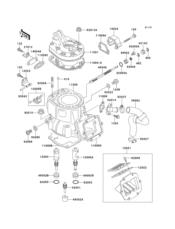 Cylinder head/cylinder(1/2)