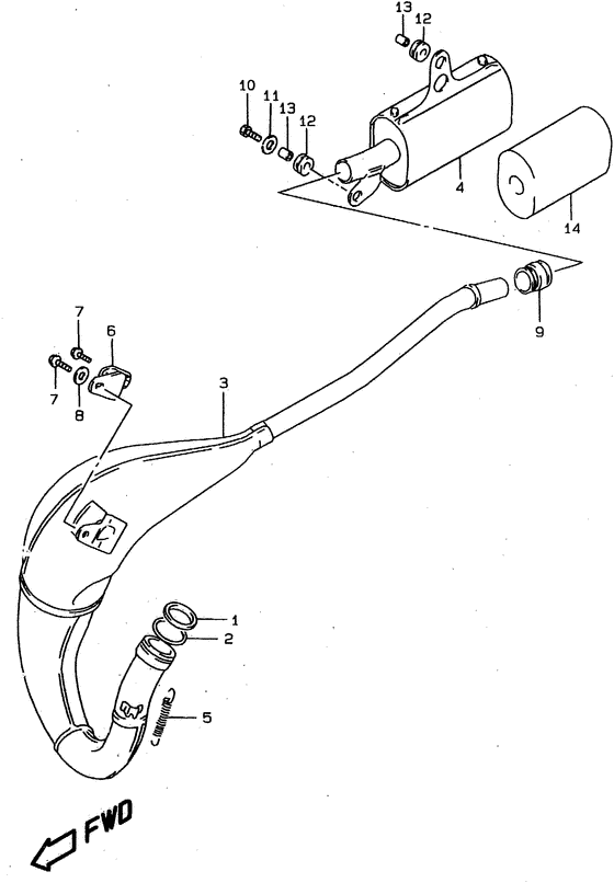 Muffler comp