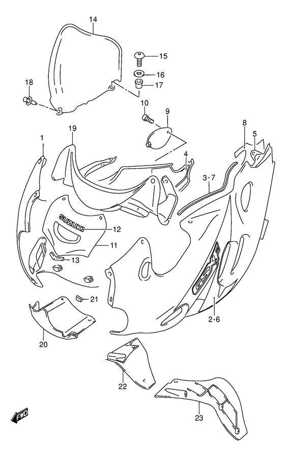 Cowling body