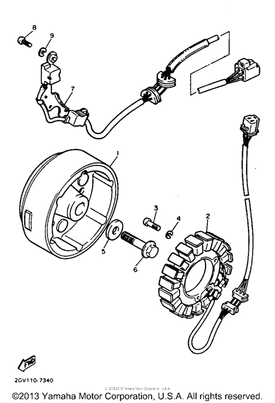 XV535TC Генератор
