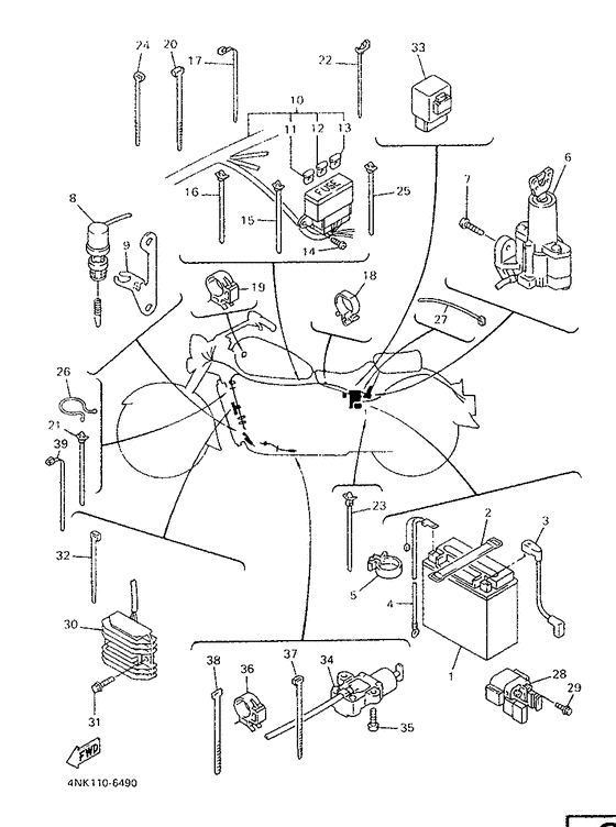 XVZ13AH Электрика 1