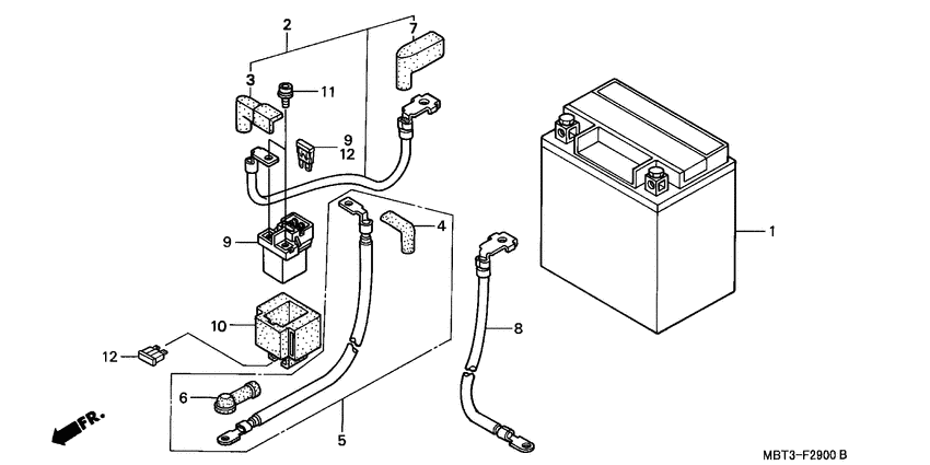 XL1000V Аккумулятор