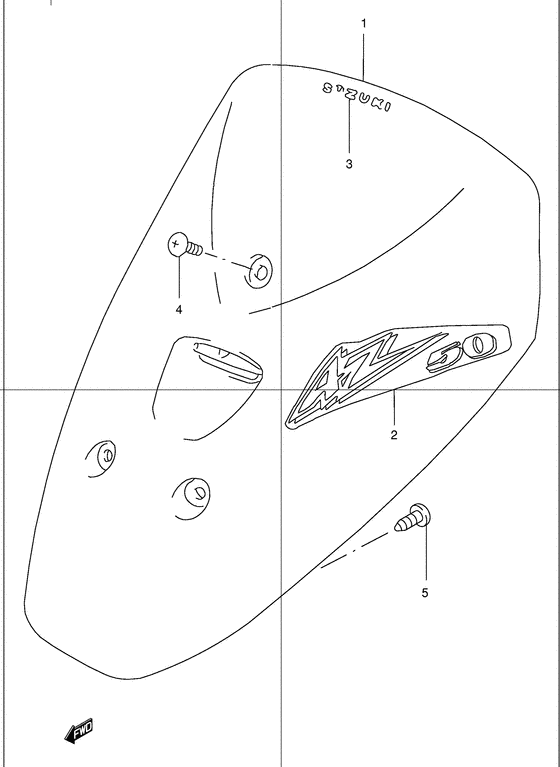 Front leg shield