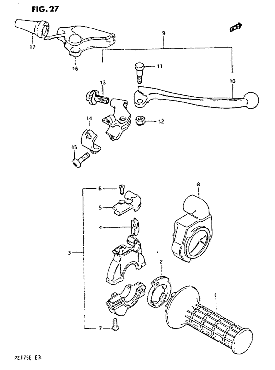 Right handle switch