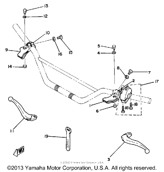 IT175H Handle switch-lever
