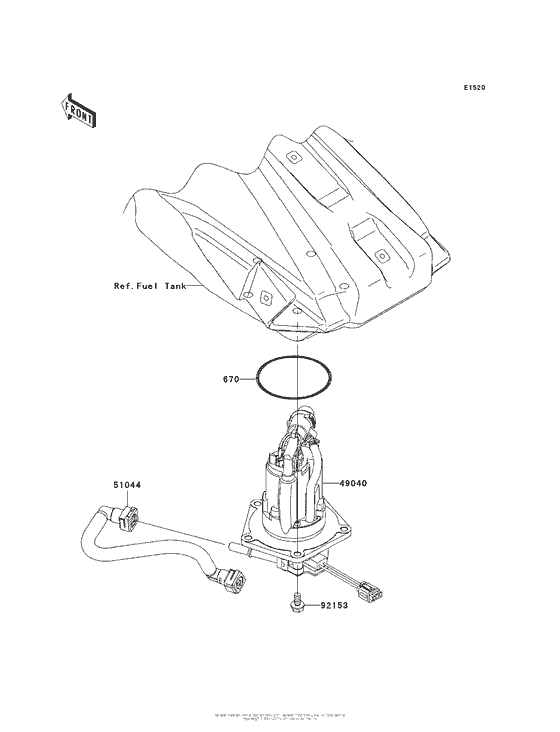  Топливный насос