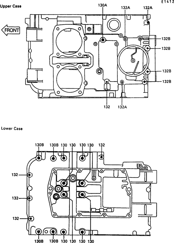 EN500 Болты крепления картера
