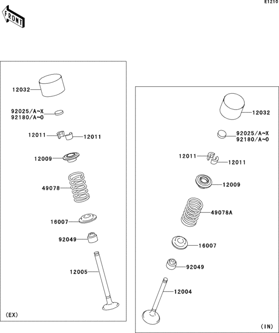 ZX1400 Valve(s)(1 / 2)