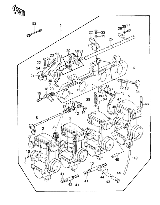 Carburetor assy