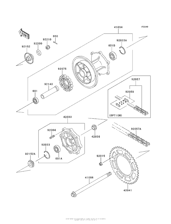 Rear Hub (Ebf)