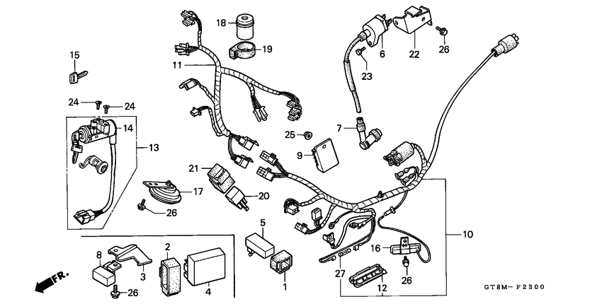 Wire harness/ ignition coil