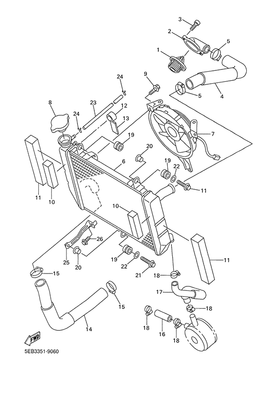 Radiator. hose