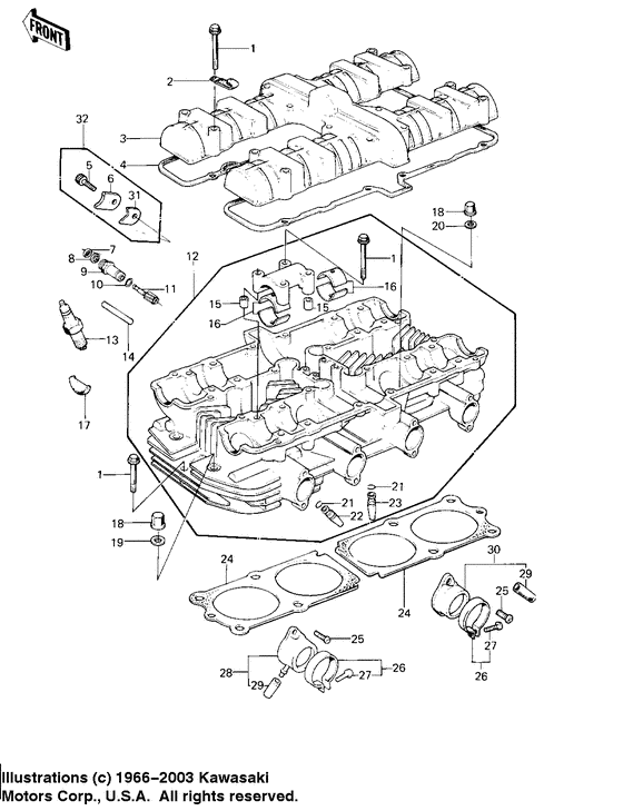 Cylinder head/cover