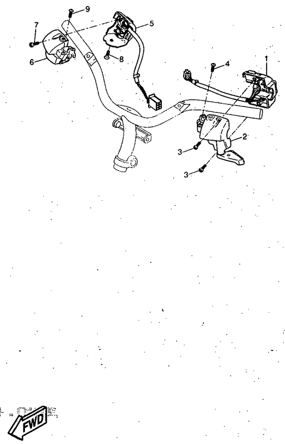 Handle switch. lever