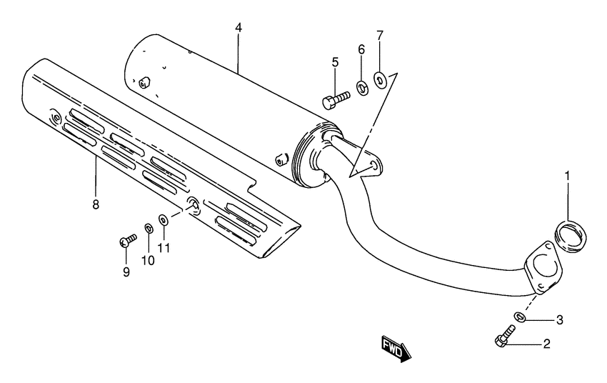 Muffler comp