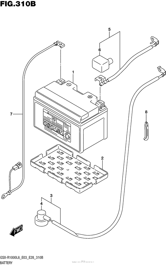 Battery (Gsx-R1000L6 E28)