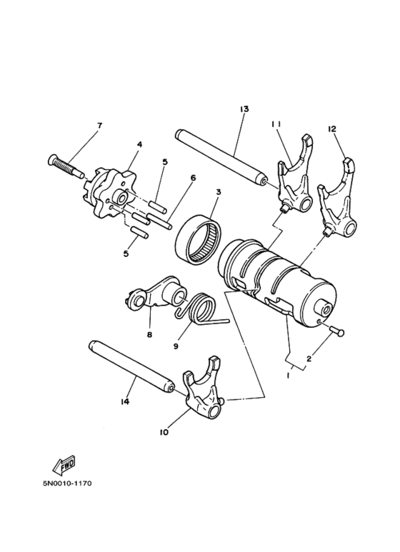 SR125 ｼﾌﾄｶﾑ.ﾌｵｰｸ