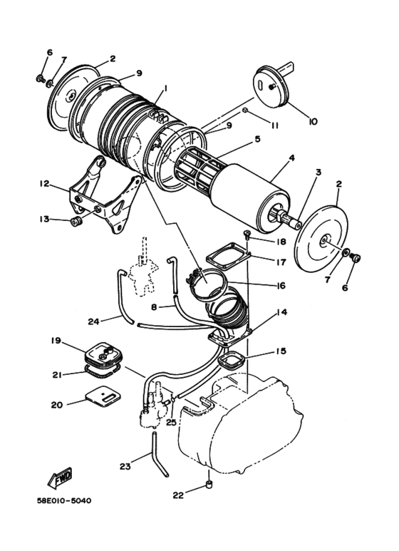 Brktthermistor