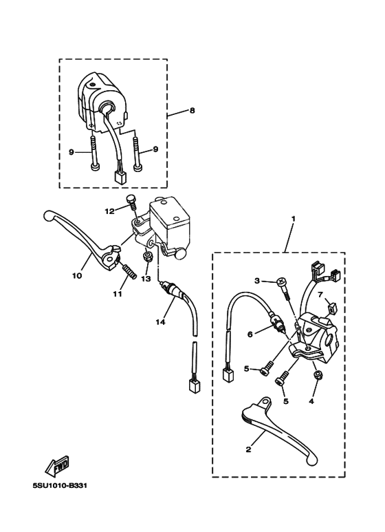 CV50R ﾊﾝﾄﾞﾙｽｲﾂﾁ & ﾚﾊﾞｰ