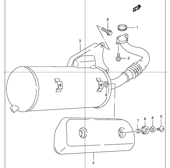 Muffler comp